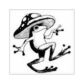 paddenstoelkikker rubberstempel (Afrduk)