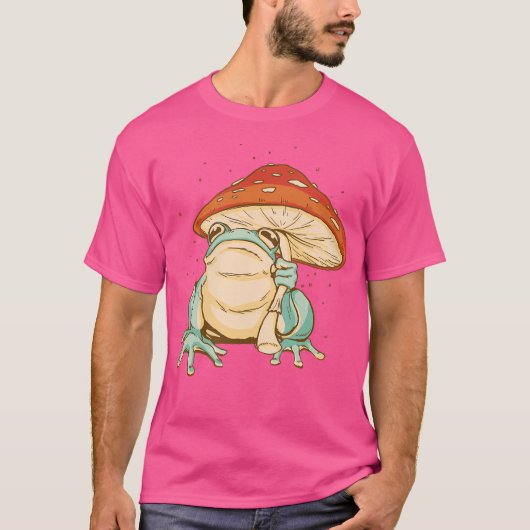 paddenstoelkikker t-shirt (Voorkant)