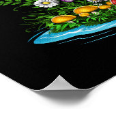 Paddenstoelkikkers Poster (Hoek)