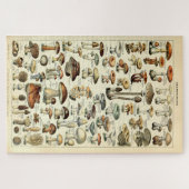 paddenstoelkunst van 1909 van Adolphe Millot Legpuzzel (Horizontaal)