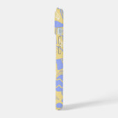 Paddenstoellavendel crème iPhone 15 case (Linkerkant)