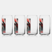 Paddenstoelmeisje 6 blikvorm glas (Links)