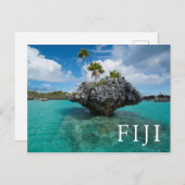 Paddenstoelmolen op Fiji Briefkaart (Voorkant / Achterkant)