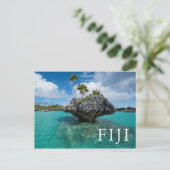 Paddenstoelmolen op Fiji Briefkaart (Staand voorkant)