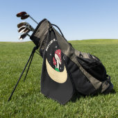 PaddenstoelNatuur is alles wat u nodig hebt Golfhanddoek (Groen)