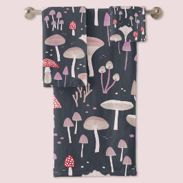 Paddenstoelpaddenstoel schimmels bad handdoek