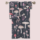 Paddenstoelpaddenstoel schimmels bad handdoek