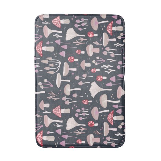 Paddenstoelpaddenstoel schimmels badmat (Voorkant Verticaal)