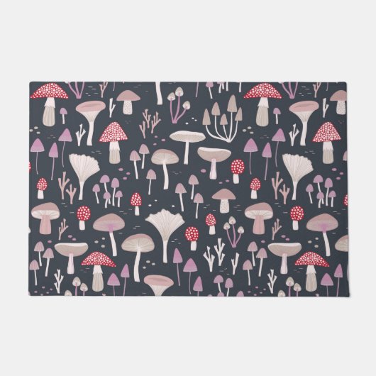 Paddenstoelpaddenstoel schimmels deurmat (Voorkant)