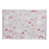 Paddenstoelpaddenstoel schimmels reversibel kussensloop (Achterkant-Links)