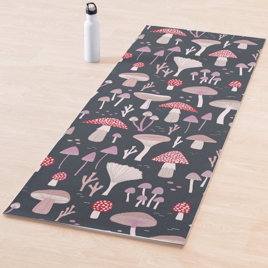 Paddenstoelpaddenstoel schimmels yogamat