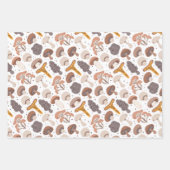 Paddenstoelpasta boodschappen inpakpapier vel (Voorkant)