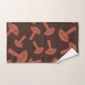 Paddenstoelpatroon Bad Handdoek (Handdoek)