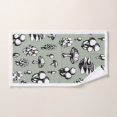 Paddenstoelpatroon Bad Handdoek (Handdoek)
