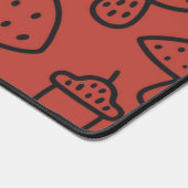 paddenstoelpatroon bureaumat (Hoek)