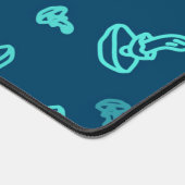 paddenstoelpatroon bureaumat (Hoek)