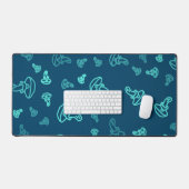 paddenstoelpatroon bureaumat (Keyboard & Muis)