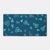 paddenstoelpatroon bureaumat (Voorkant)