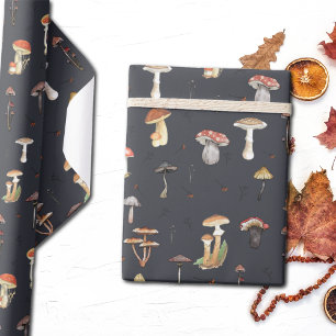 Paddenstoelpatroon Cadeaupapier
