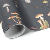 Paddenstoelpatroon Cadeaupapier (Rol Hoek)