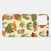 Paddenstoelpatroon. Case-Mate iPhone Case (Achterkant (horizontaal))