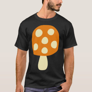 Paddenstoelpatroon Cute Esthetische Mycologie Sch T-shirt