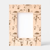 Paddenstoelpatroon Gegraveerde Lijstjes (Voorkant)