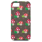 paddenstoelpatroon kinder Case-Mate iPhone case (Achterkant)