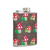 paddenstoelpatroon kinder heupfles (Rechts)