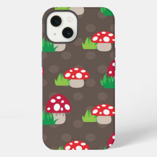 paddenstoelpatroon kinder iPhone 13 hoesje