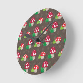 paddenstoelpatroon kinder ronde klok (Hoek)