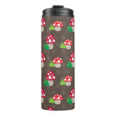 paddenstoelpatroon kinder thermosbeker (Voorkant)