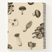 paddenstoelpatroon notitieboek (Achterkant)