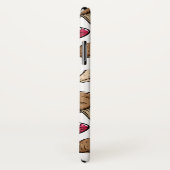 Paddenstoelpatroon op maat gemaakte monogram telef Case-Mate iPhone case (Achterkant / rechts)