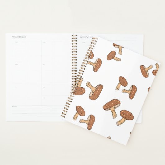Paddenstoelpatroon Planner (Display)