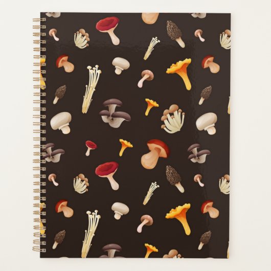 paddenstoelpatroon planner (Voorkant)