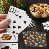 Paddenstoelpatroon Pokerkaarten (Insitu)