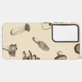 paddenstoelpatroon samsung galaxy hoesje (Linkerkant)