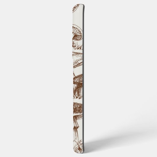 paddenstoelpatroon samsung galaxy hoesje (Achterkant horizontaal)