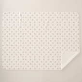 paddenstoelpatroon sherpa deken (Voorkant (horizontaal))