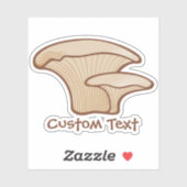 Paddenstoelpictogram Sticker (Vel)