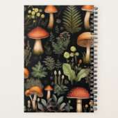 Paddenstoelplanner niet gedateerd planner (Achterkant)