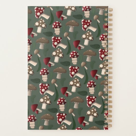 paddenstoelplanner planner (Achterkant)