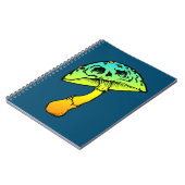 paddenstoelschedel notitieboek (Linkerzijde)
