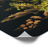 Paddenstoelskelet Poster (Hoek)