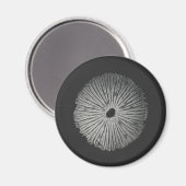 Paddenstoelsporen magneet (Voorkant / Achterkant)