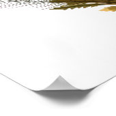 Paddenstoeltekening Poster (Hoek)