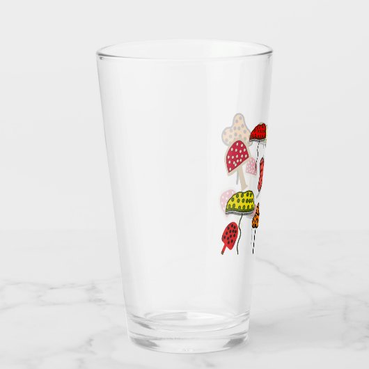 Paddenstoeltje Glas (Rechts)