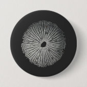 paddenstoeltje ronde button 7,6 cm (Voorkant)