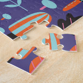 Paddenstoelvariëteit: illustratie legpuzzel (Zijkant)